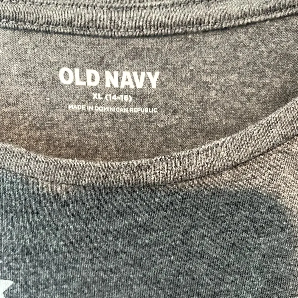 Old Navy Meowy Christmas Girl's Long Sleeve Tee Shirt Sz XL 14-16
